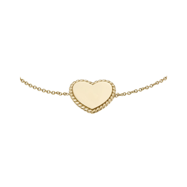 Collana Perle Singola Fossil Acciaio Oro Rosa JF04361710