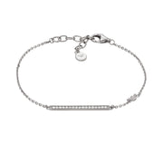 Collana Targhetta Doppio Logo Emporio Armani Acciaio Nero EG3592040