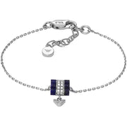 Collana Targhetta Sottile Emporio Armani Acciaio Nero EG3572040