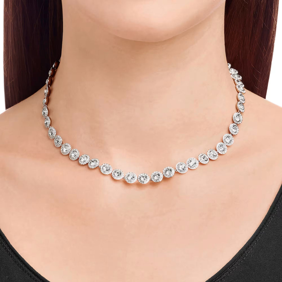 Tennis Necklace Una Angelic Swarovski 5117703
