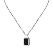 Trussardi T-Leather Men's Necklace Tjaxz15