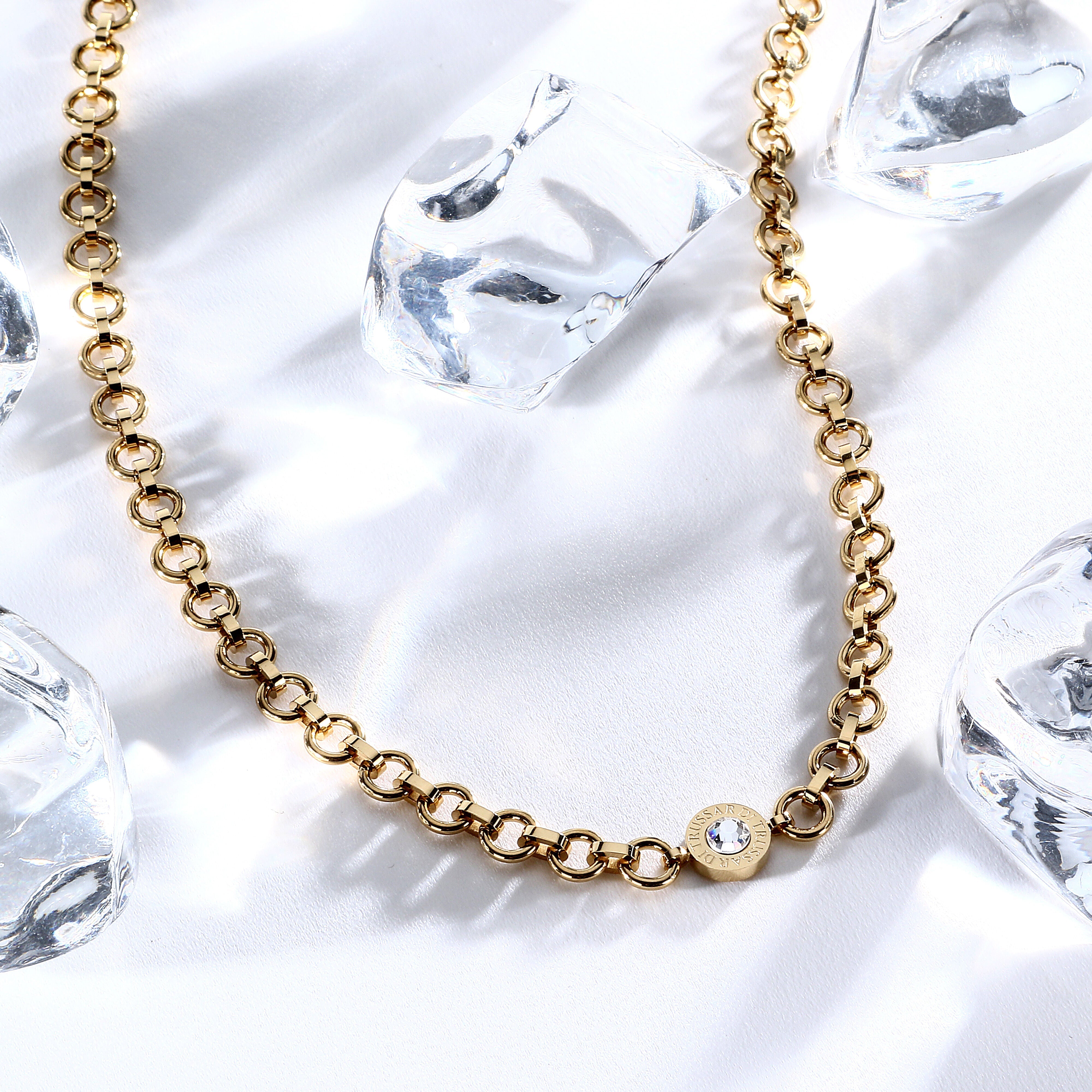 Trussardi T-Logo Women's Necklace Tjaxc105