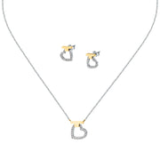 Trussardi T-Logo Women's Necklace and Earrings Tjaxc51