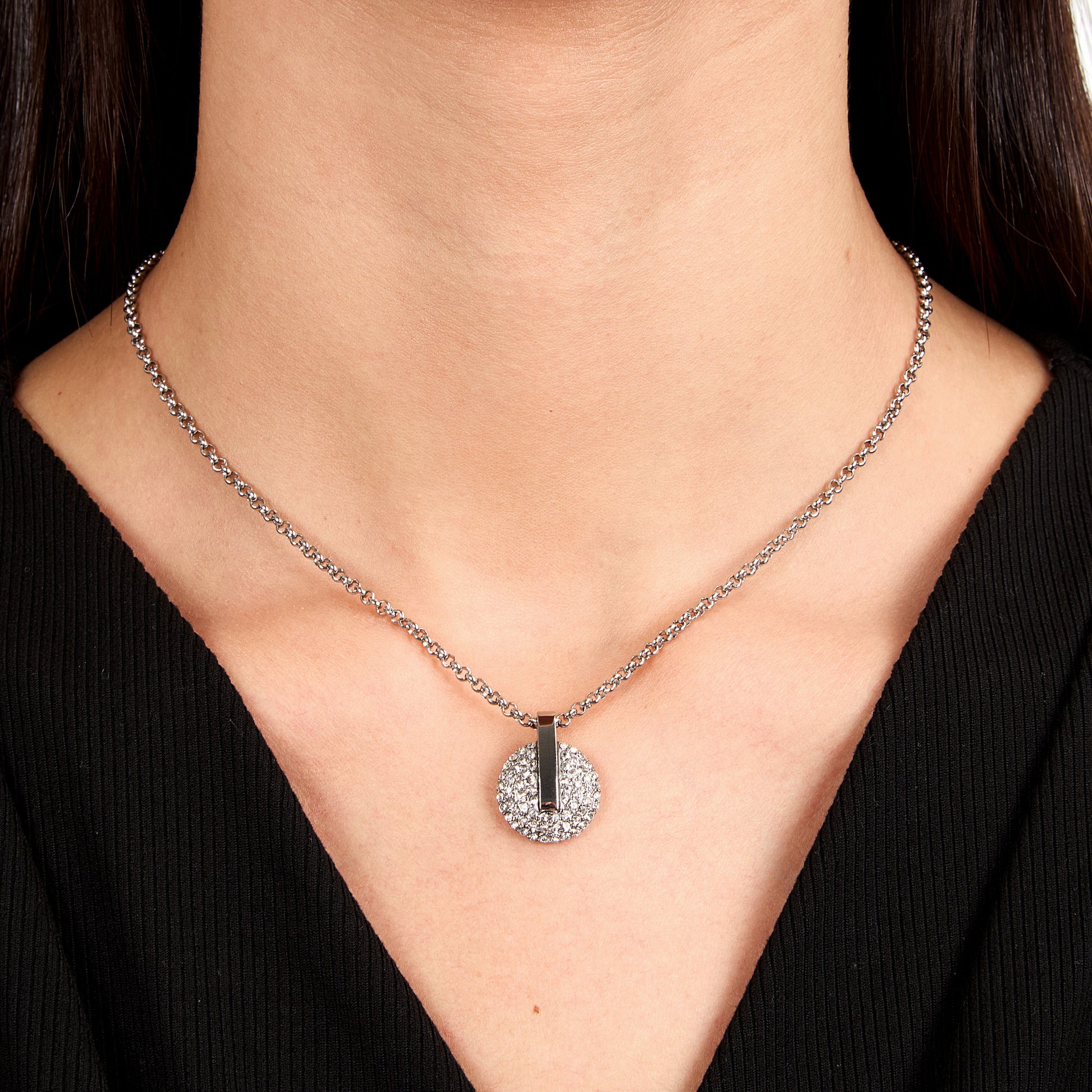 Trussardi T-Round Women's Necklace Tjayf06