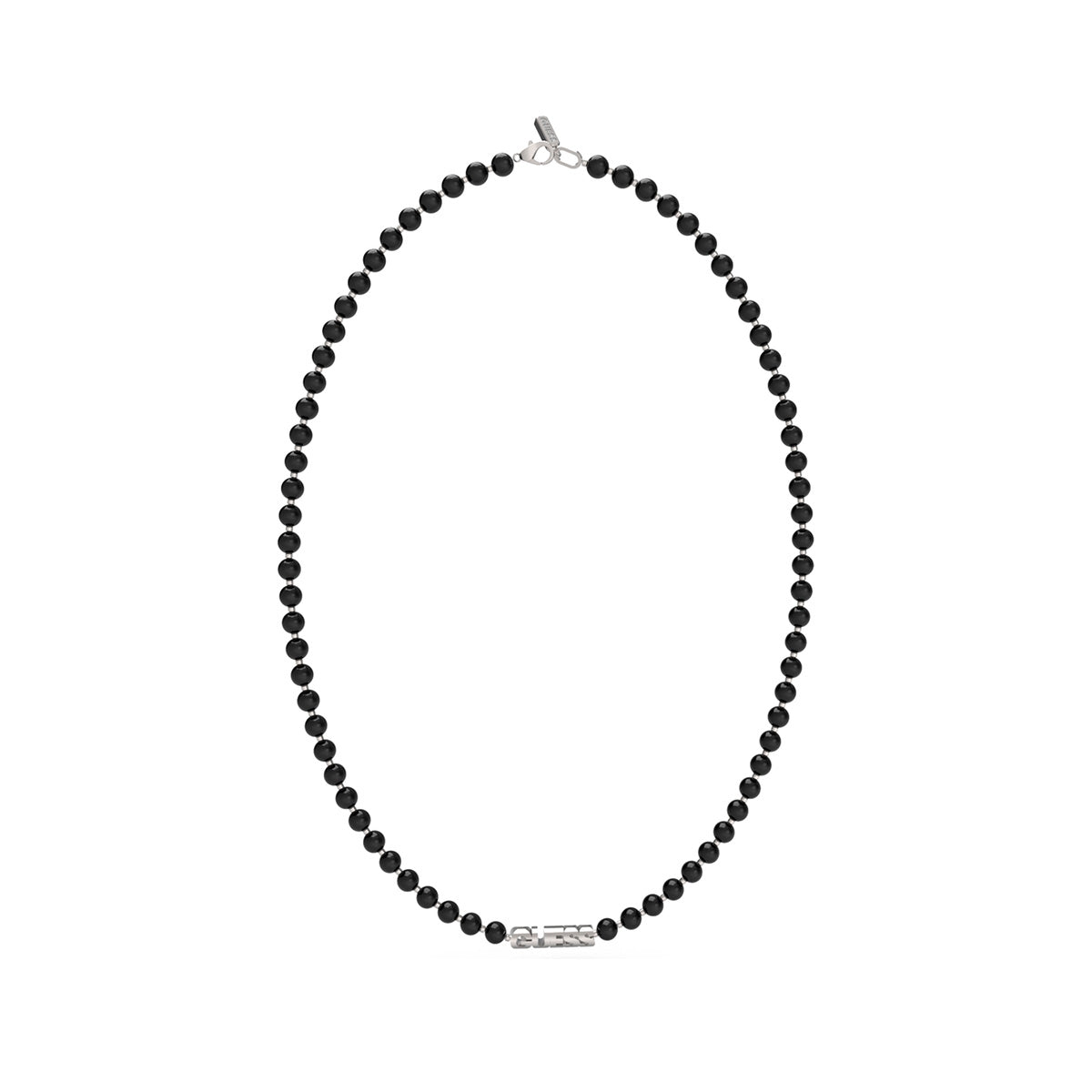 Guess Men's Two-Tone Pendant Necklace Steel JUMN04058JWSTBKT-U