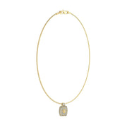 Collana Uomo Pendente Geometrico Guess Oro Giallo JUMN05001JWYGT-U
