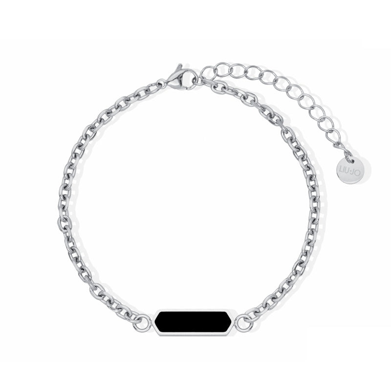 Collana Uomo Targhetta Bicolore Liu Jo MLJ595