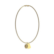 Collana Uomo Targhetta Semplice Guess Oro Giallo JUMN01300JWYGT-U