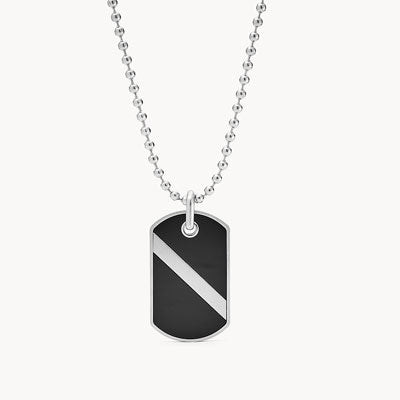 Collana da uomo Fossil JF03441040