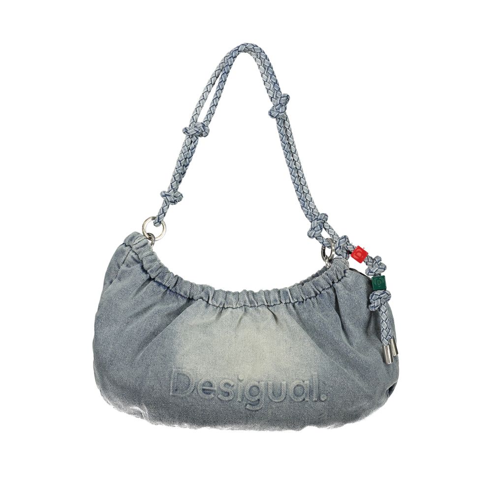 Desigual Light Blue Cotton Women's Handbag