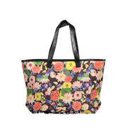 Desigual Borsa a Mano con Pochette Interna Removibile in Polietilene Nero