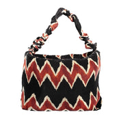 Desigual Borsa a Spalla in Misto Lana e Poliestere Nero
