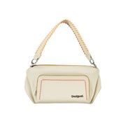 Desigual Borsa con Pochette Esterna Removibile in Poliestere Nero