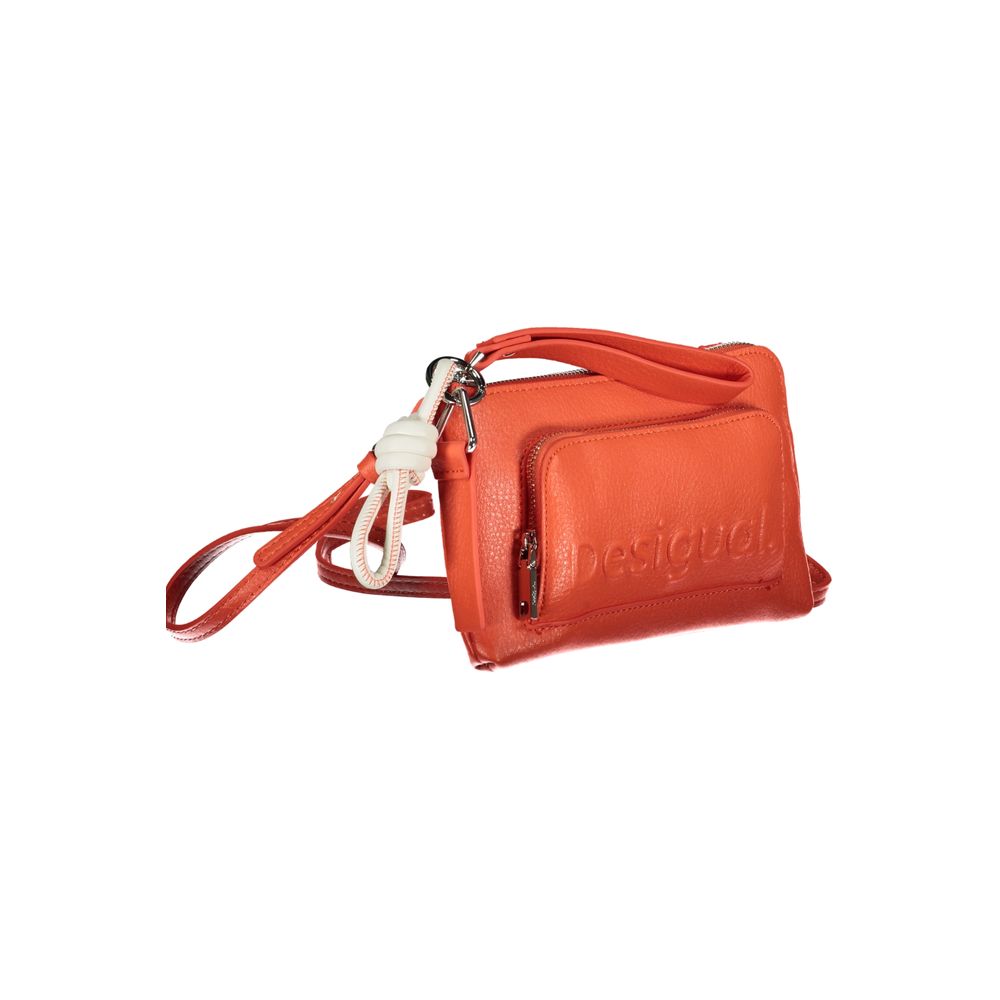 Desigual Portafoglio Dual Compartment in Poliuretano Beige