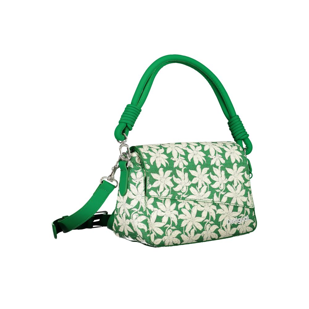 Desigual Zaino Polka Dot Multi-Scomparto in Poliuretano Bianco