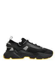 Dolce & Gabbana Black Daymaster Low Top Men Sneakers Shoes