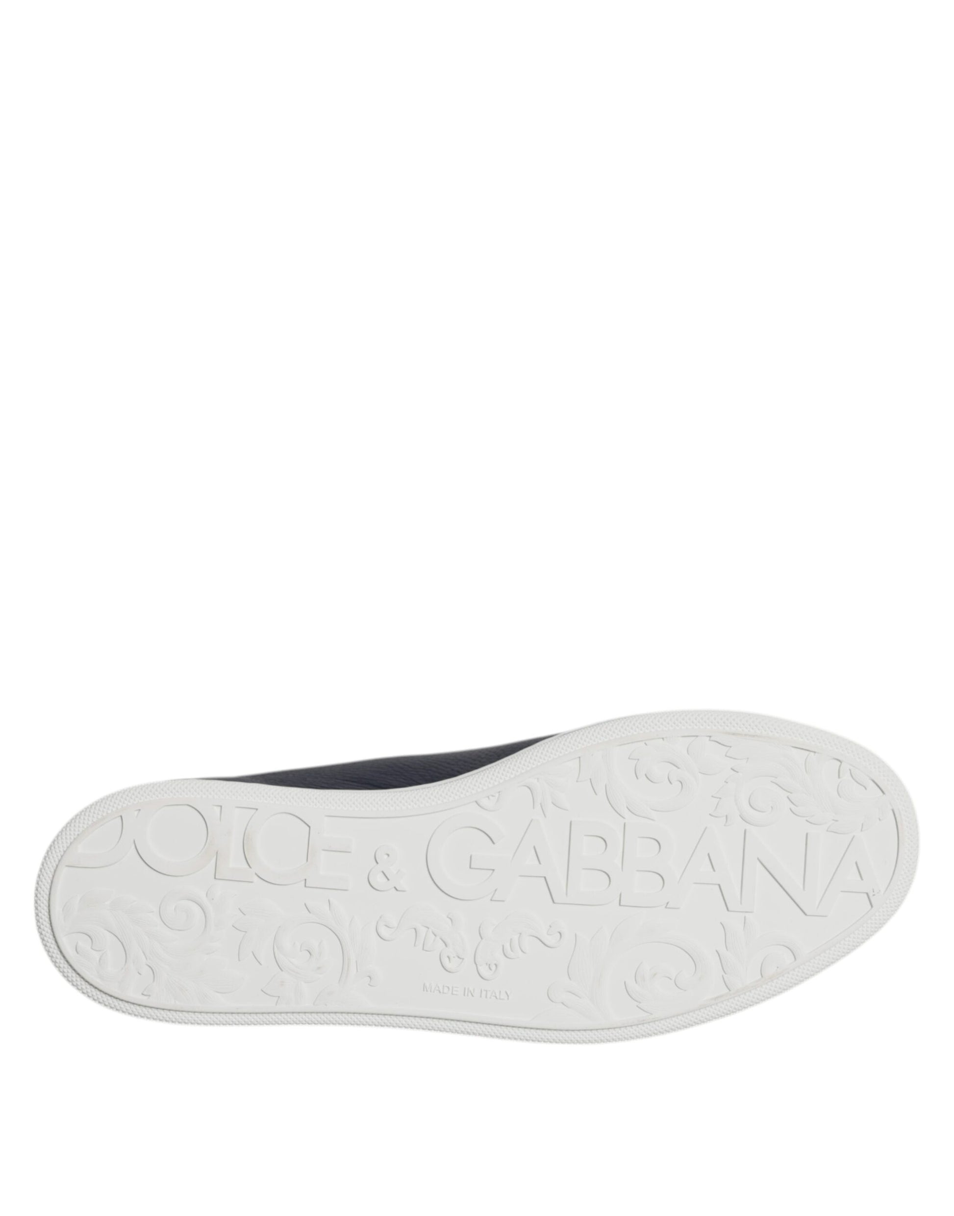 Dolce & Gabbana Blue Low Top Men Saint Tropez Sneakers Shoes