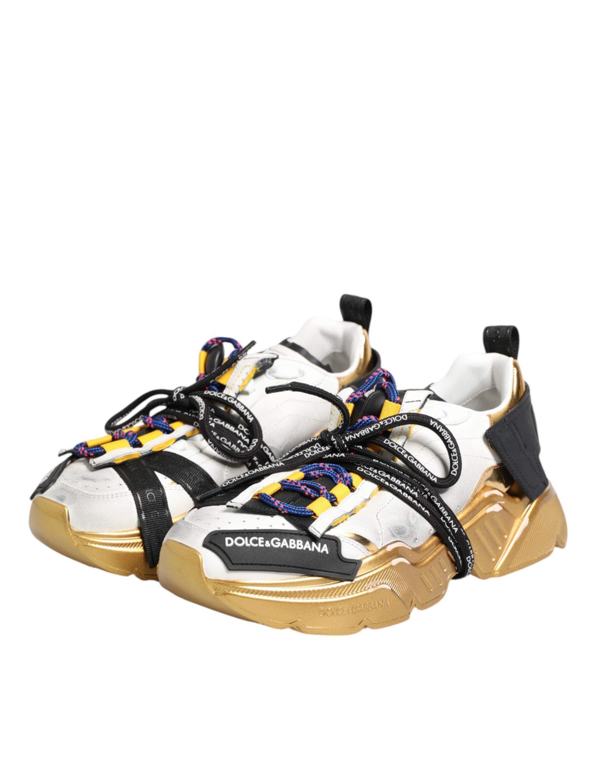 Dolce & Gabbana Multicolor Daymaster Low Top Sneakers Shoes