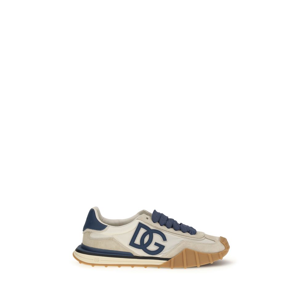 Dolce & Gabbana Multicolor Polyamide Athletic Sneakers