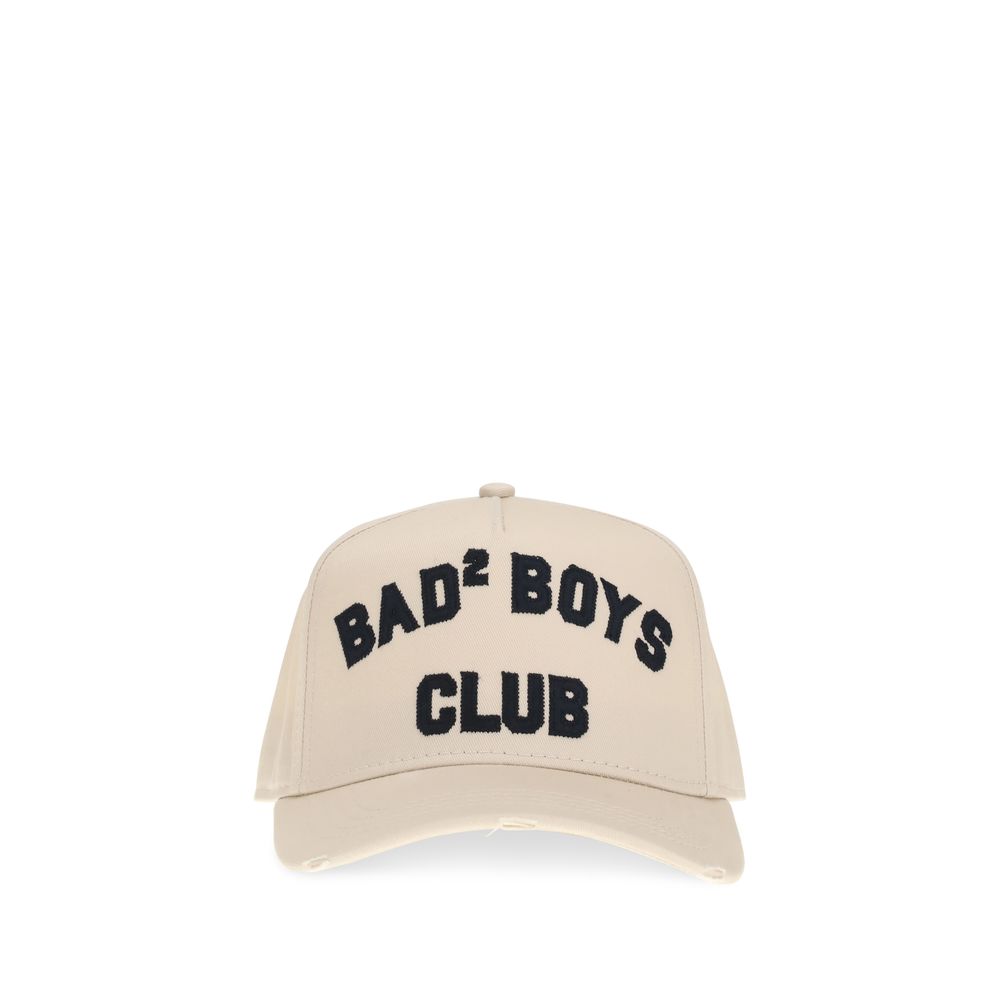 Dsquared² Cream Cotton Cap (Baseball Hat)