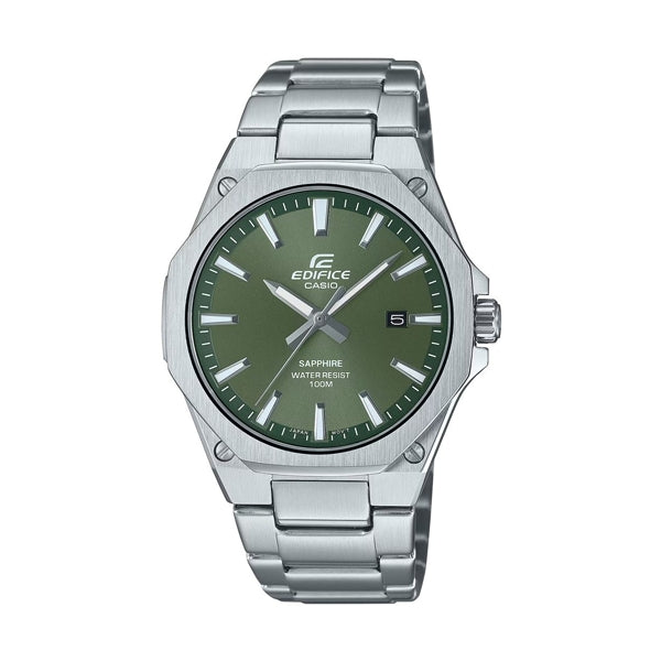 Casio EFR-S108D-3AVUEF Edifice Slim Green Steel Watch