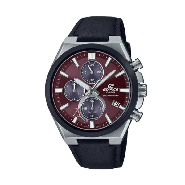Casio EFS-S630BL-5AVUEF Edifice Solar Brown Leather Watch