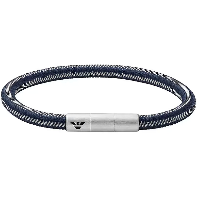 Emporio Armani Wide Chain Necklace in Black Steel EGS2990040