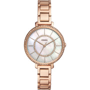 Orologio Fossil Donna ES4452 Oro Rosa Pelle Marrone