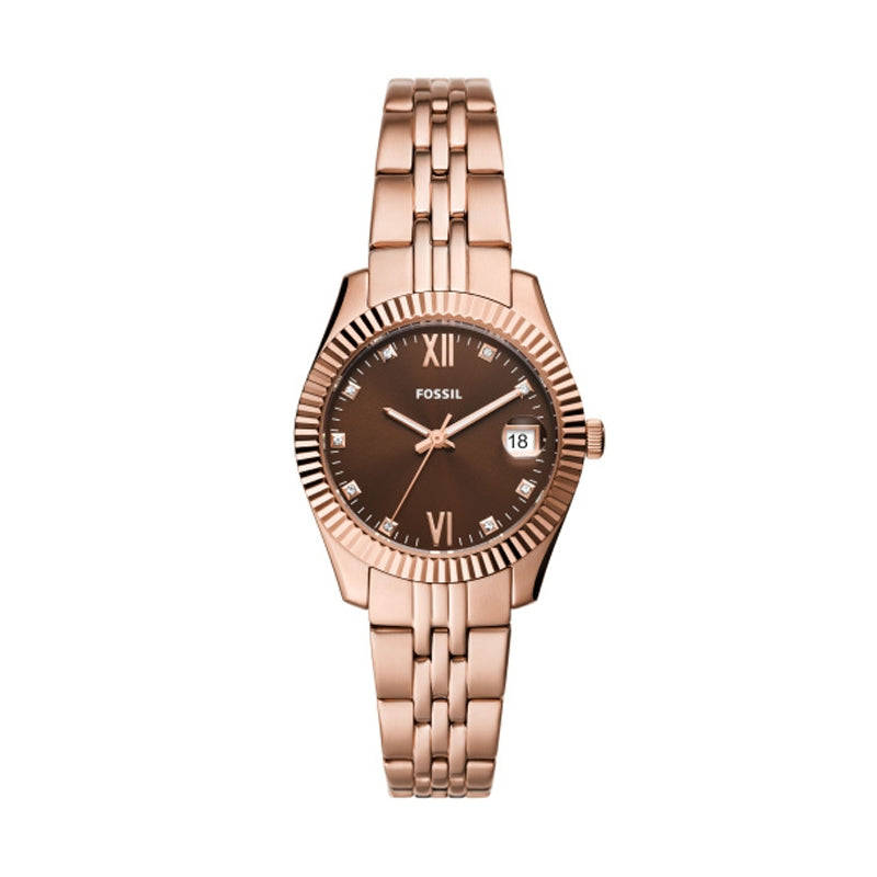 Orologio Fossil Donna ES5324 Solo Tempo Oro Rosa