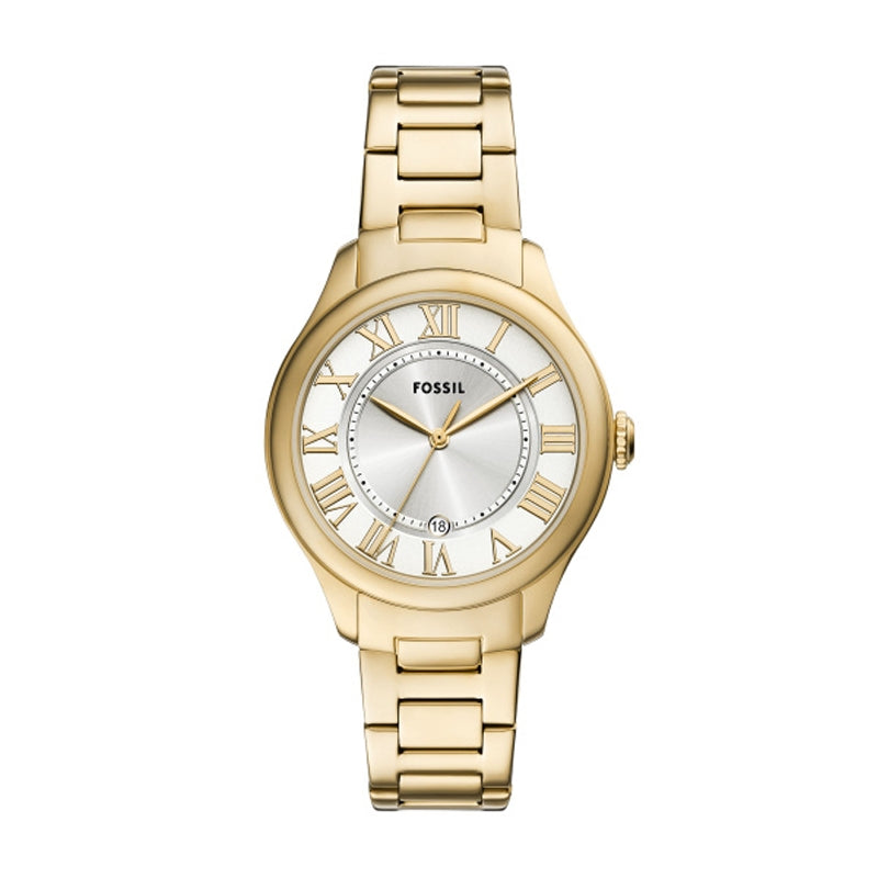 Fossil Women's Watch ES5395 Milanese Yellow Gold