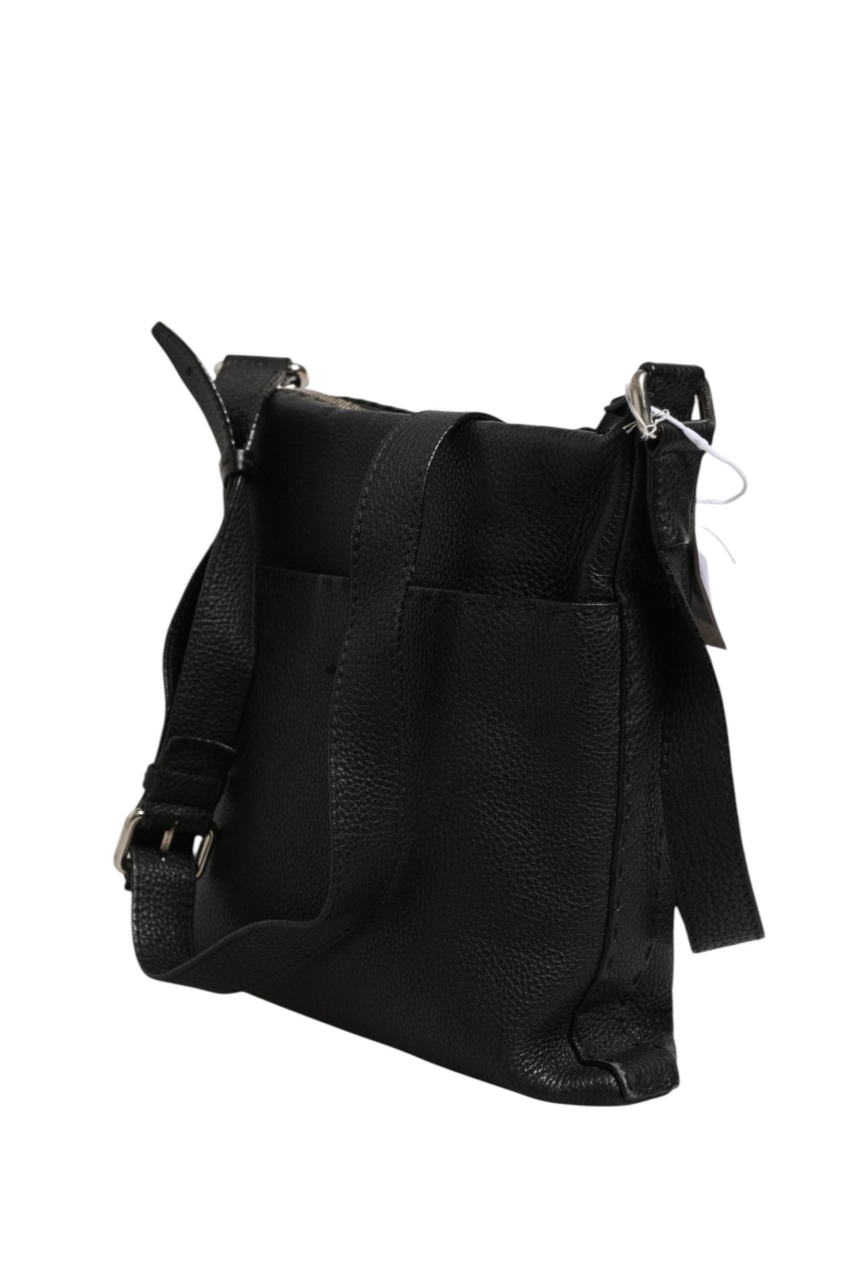 Fendi Selleria Leather Messenger Crossbody Bag