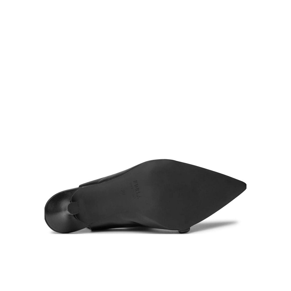 Furla Black Leather Pumps