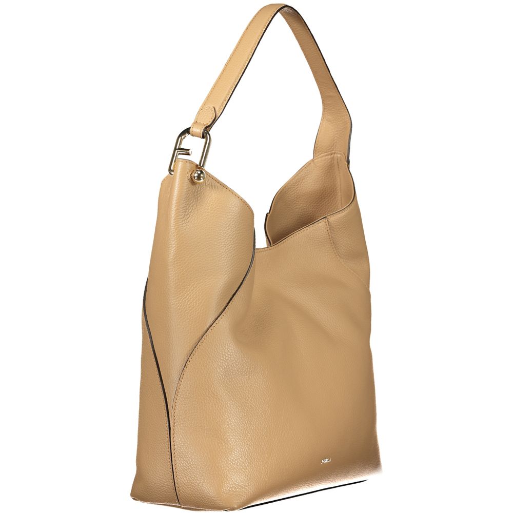 Furla Marrone Pelle Women Handbag