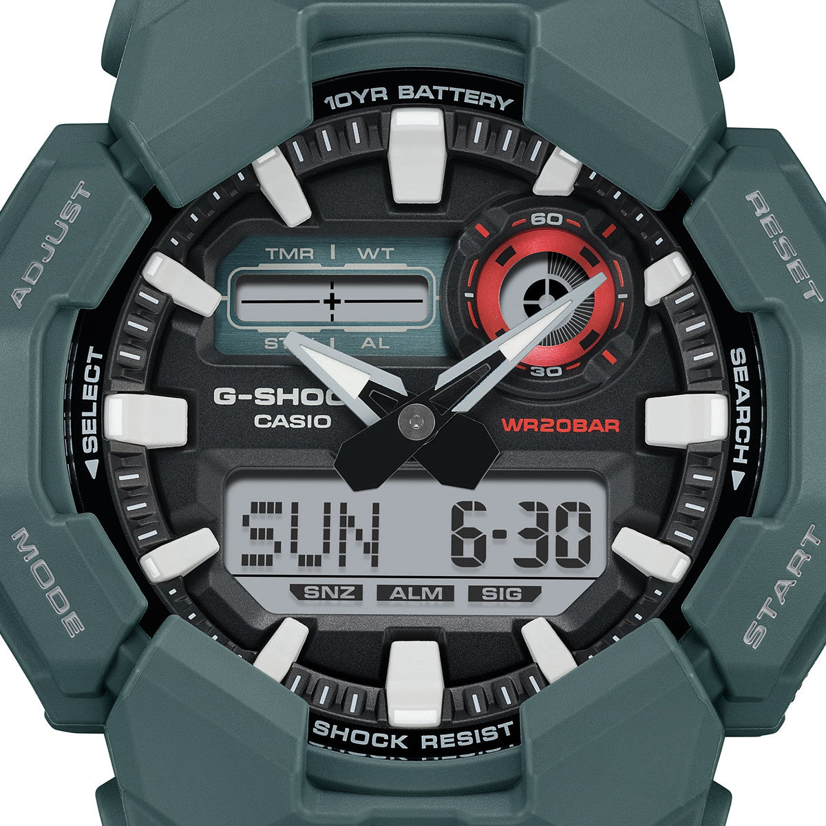 Casio G-Shock GA-010-2AER Analog Digital Blue Watch