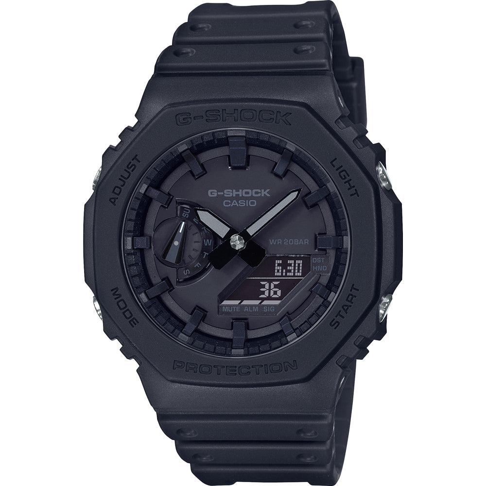 Casio G-SHOCK GA-2100-1A1ER Carbon Core Guard Black Watch