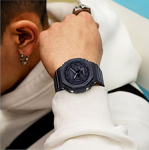 Casio G-SHOCK GA-2100-1A1ER Carbon Core Guard Black Watch