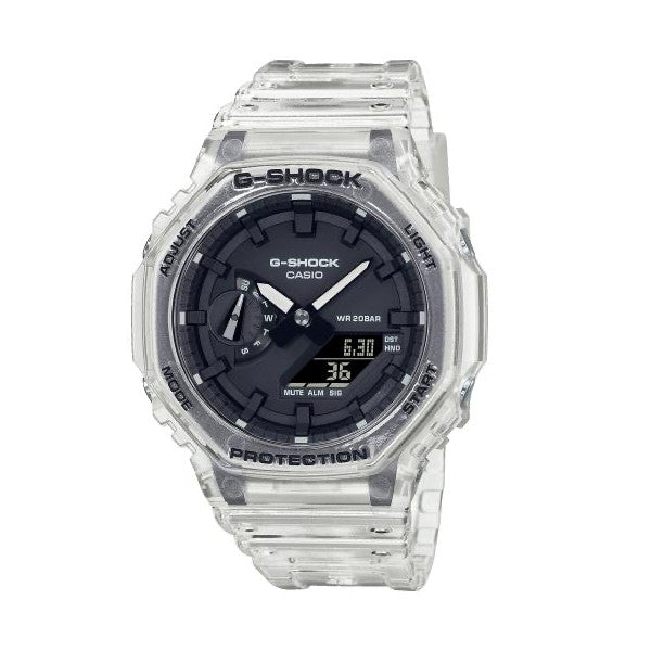 Casio G-SHOCK GA-2100SKE-7AER Skeleton Series Transparent Watch