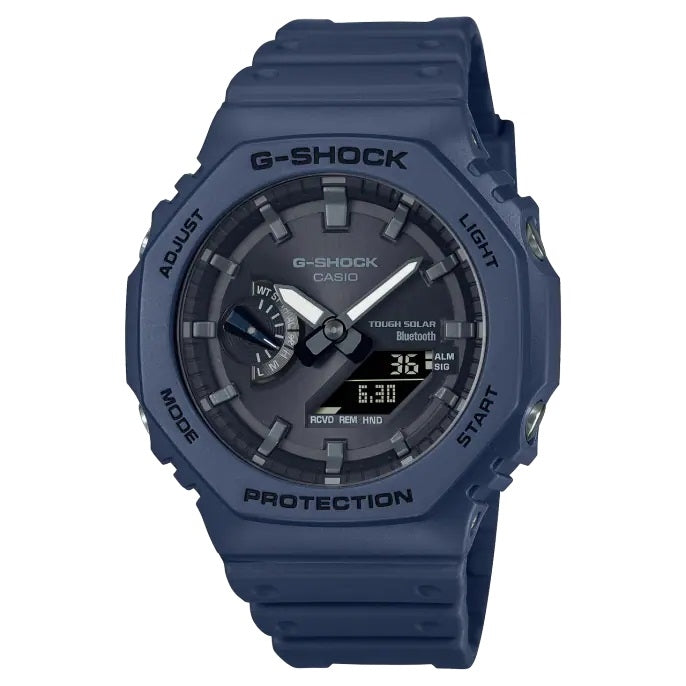 Casio G-SHOCK GA-B2100-2A Bluetooth Tough Solar Navy Blue Watch