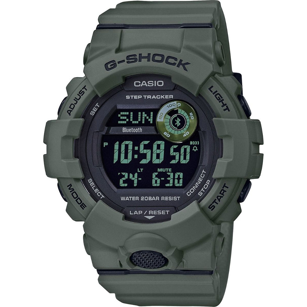 Casio G-SHOCK GBD-800UC-3ER G-SQUAD Utility Green Watch