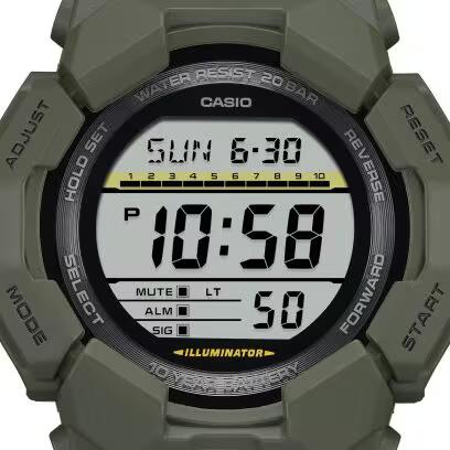 Casio G-Shock GD-010-3ER Green Digital Watch
