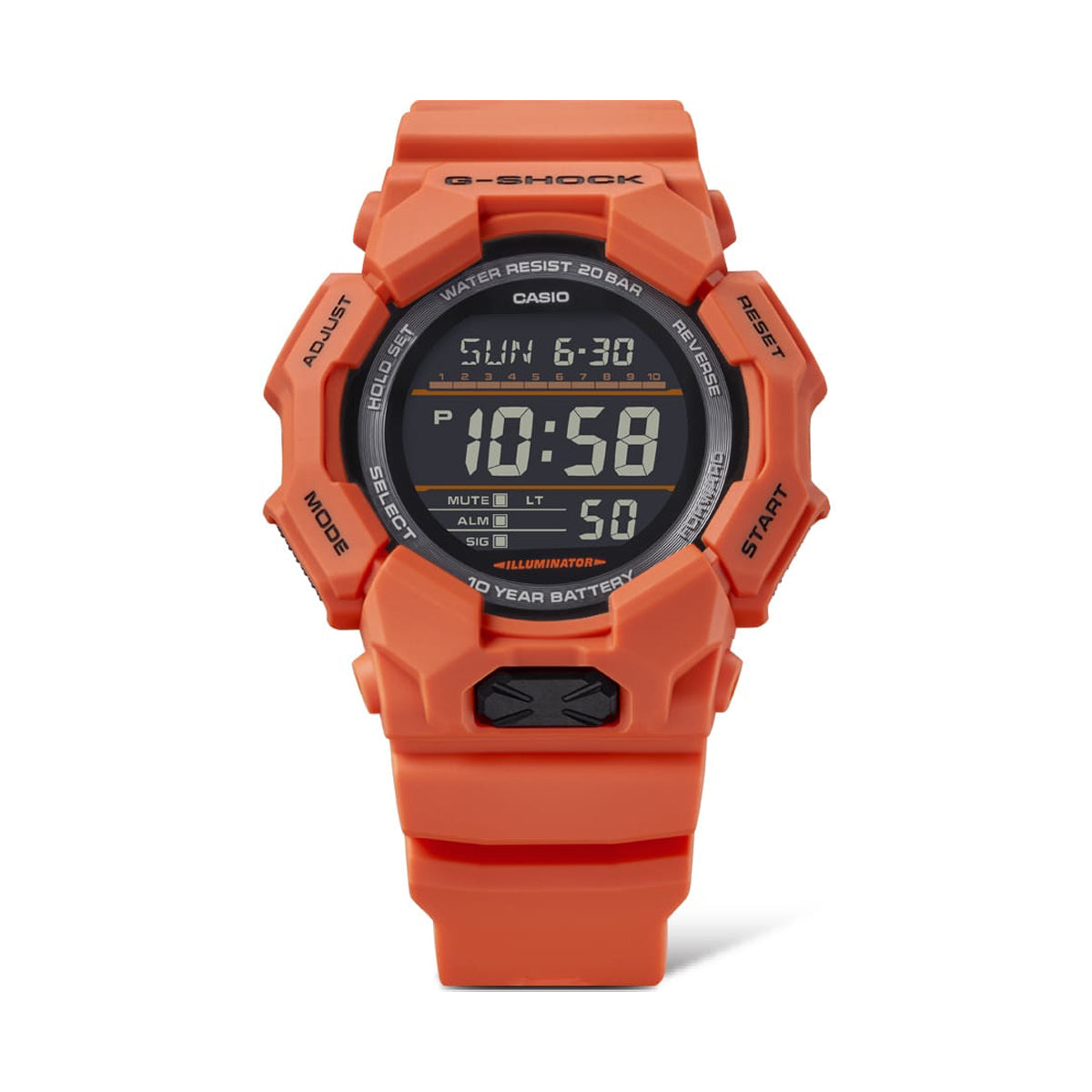 Casio G-Shock GD-010-4ER Digital Orange Watch