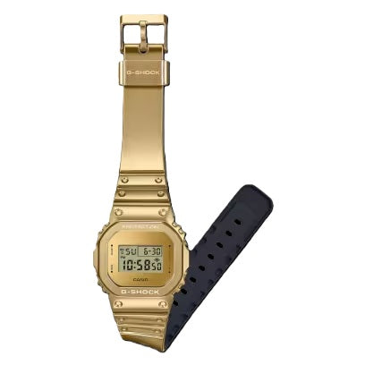 Casio G-Shock GM-5600YMG-9ER Yellow Gold Metal Watch