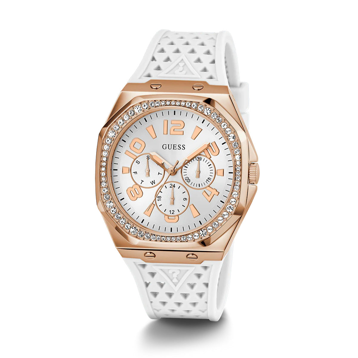 Guess Women's Watch GW0694L3 Rose Gold Blue