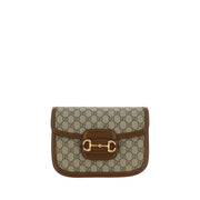 Gucci Beige Cotton Shoulder Bag