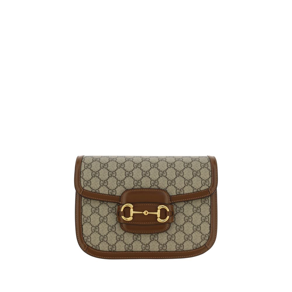 Gucci Beige Cotton Shoulder Bag