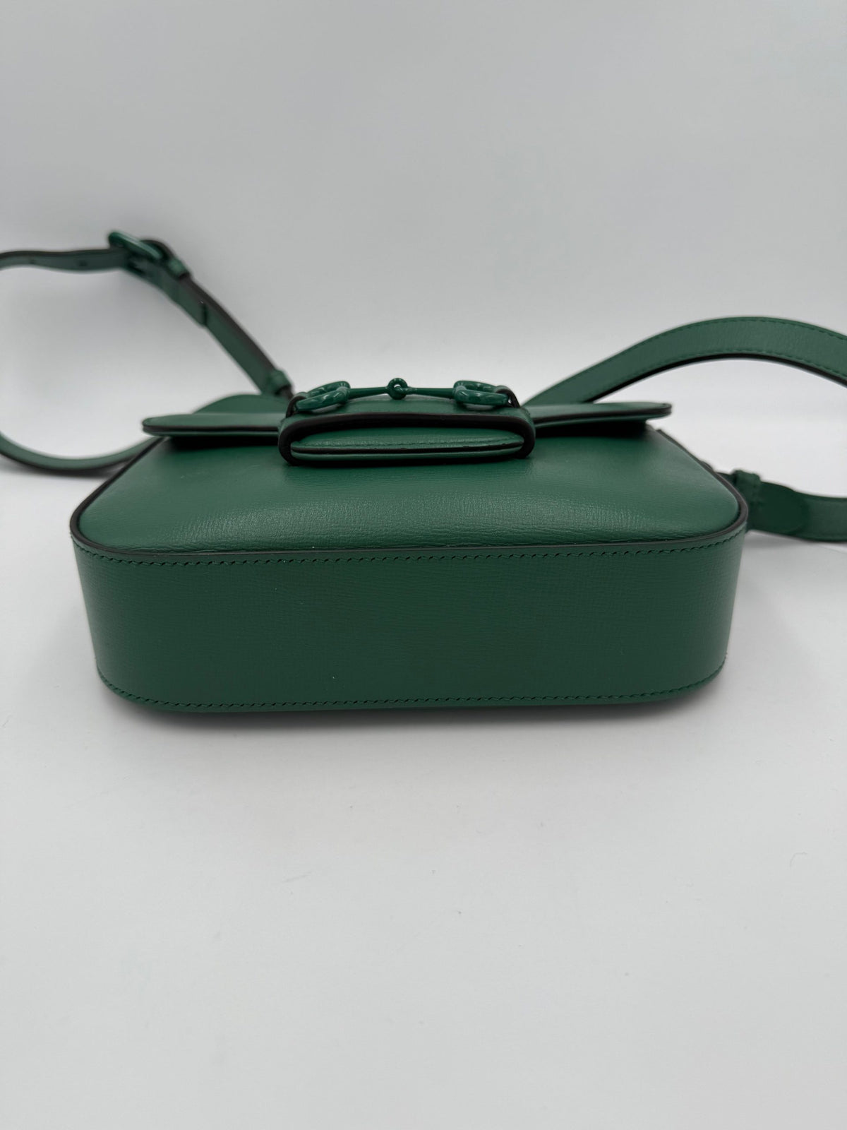 Gucci GUCCI HORSEBIT 1955 Emerald Handbag