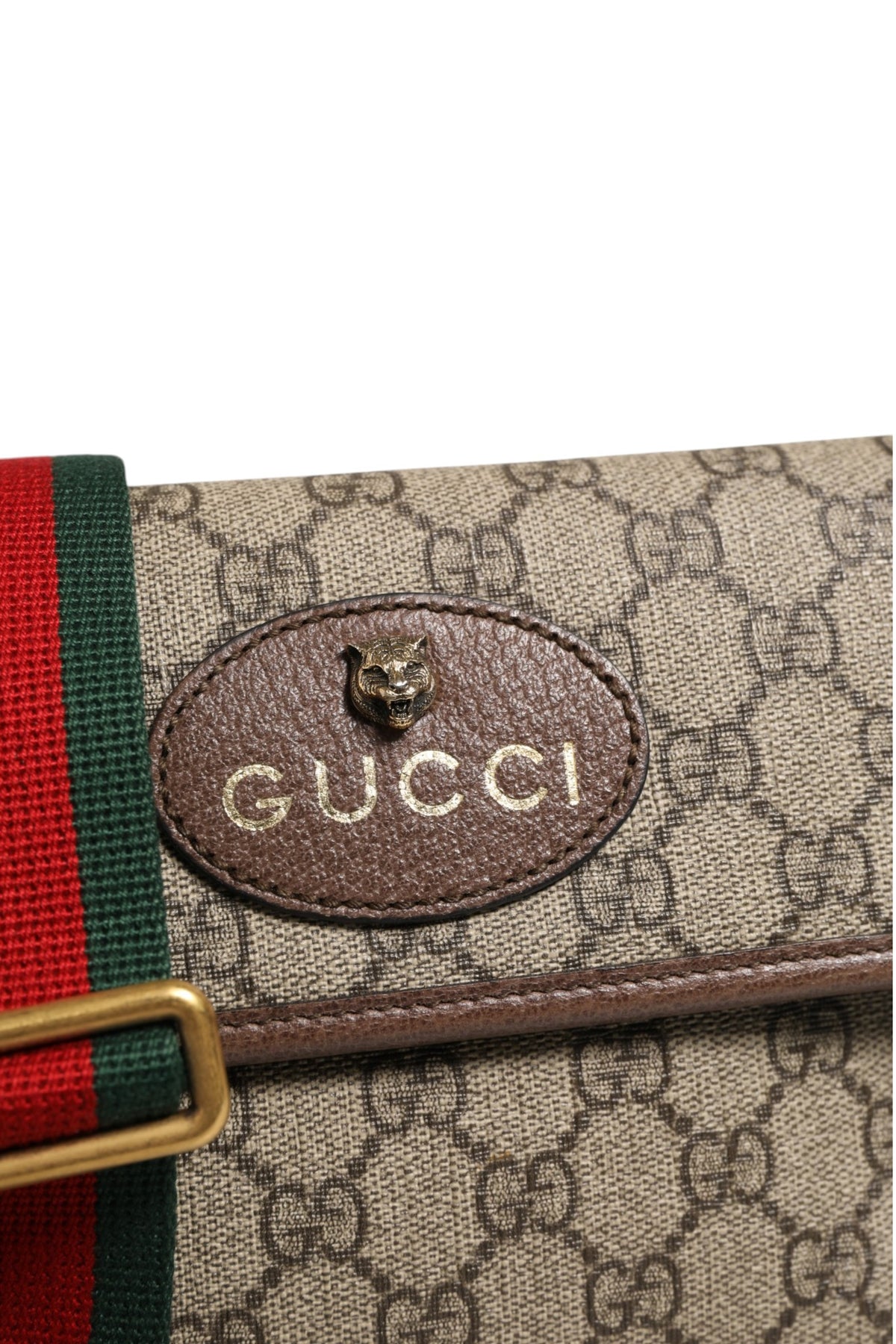 Gucci Supreme Monogram Neo Vintage Web Belt Bag