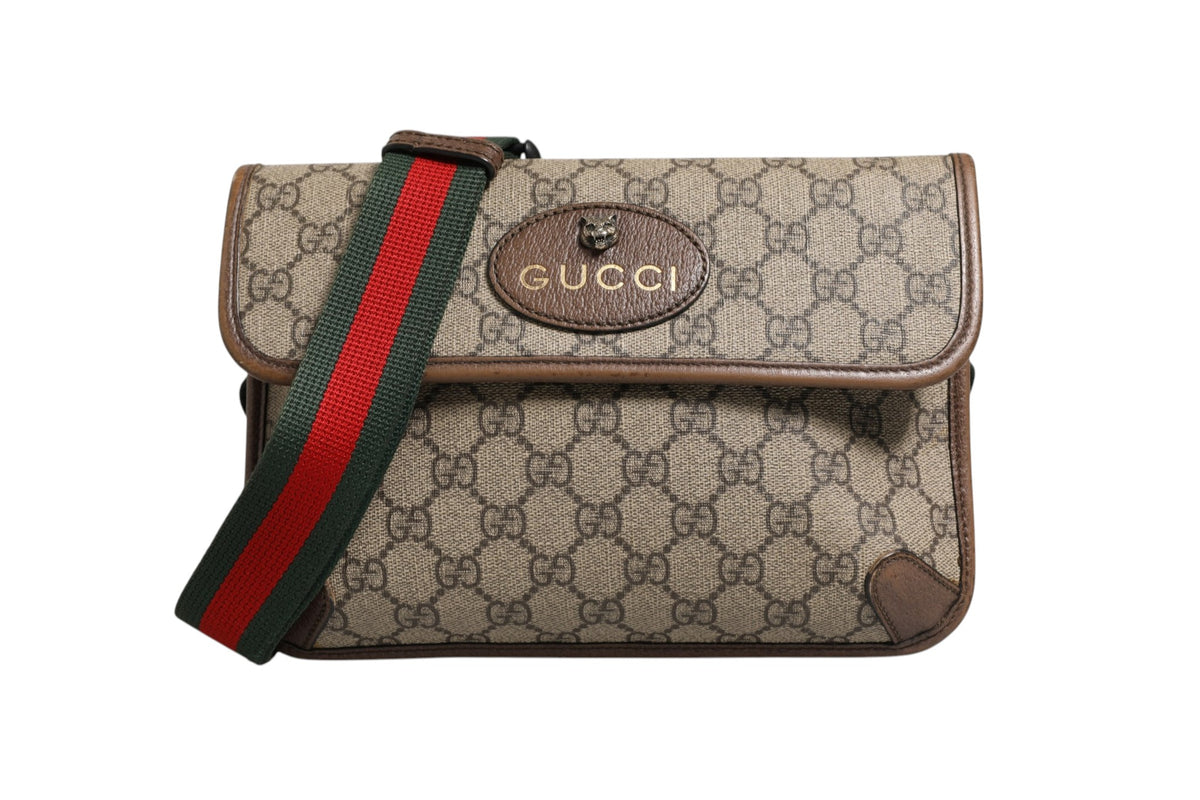 Gucci Supreme Neo Vintage Web Belt Crossbody Bag