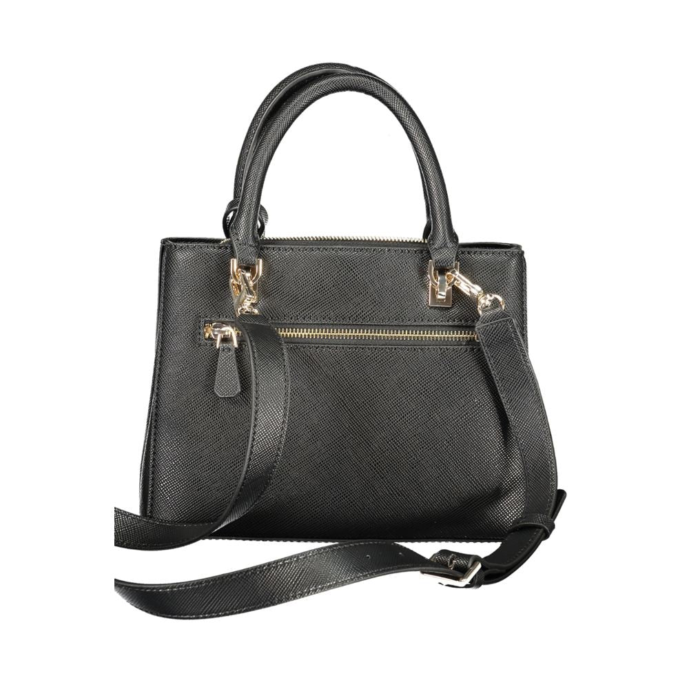 Guess Jeans Black Polyurethane Women's Handbag