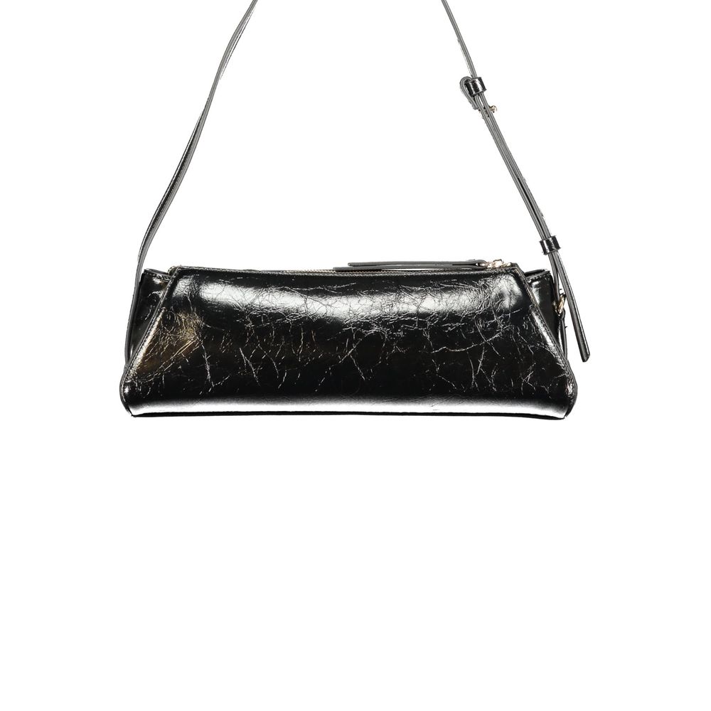 Borsa da donna Guess Jeans in poliuretano nera